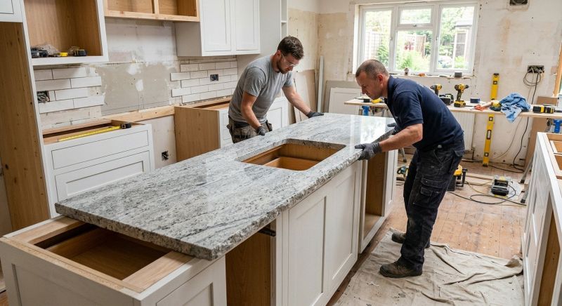 Granite Installation in Santa Rosa, CA