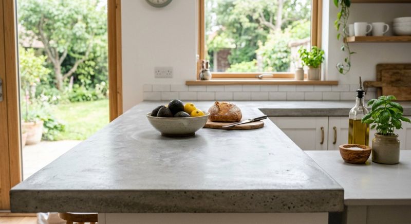 Cement Countertop Pouring in Sonoma County, CA