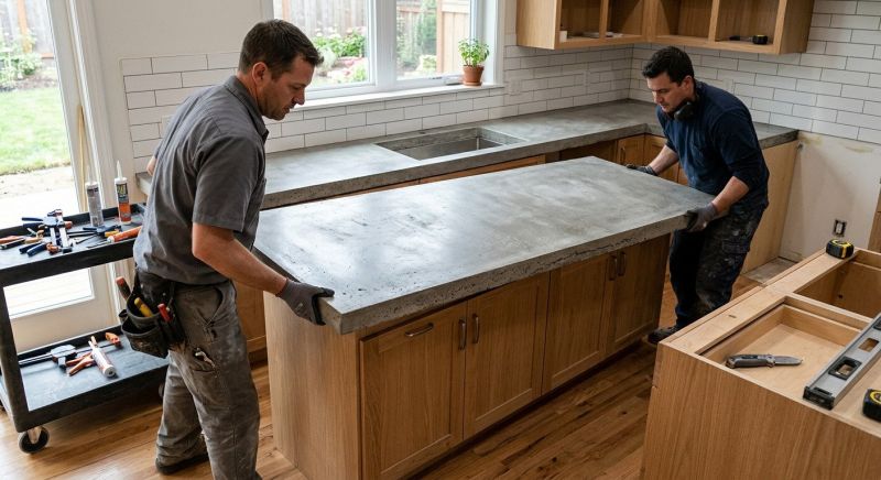 Concrete Countertop Service in Napa, CA