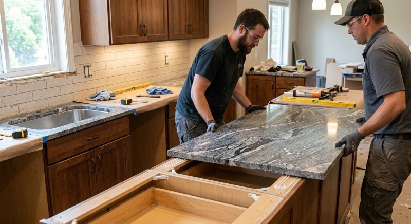 Custom Countertop Installation in Lake County, IL