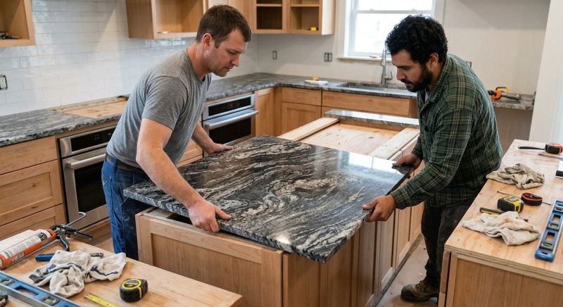 Custom Countertop Installation in Roseville, CA