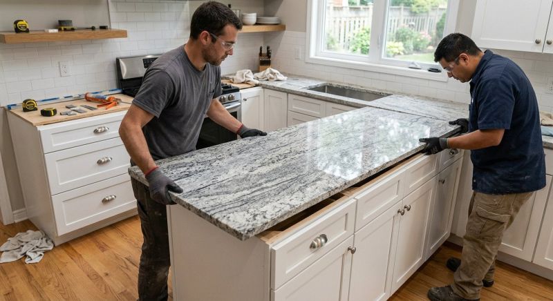 Granite Countertop Installation in Lake County, IL