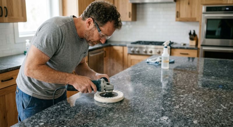 Granite Countertop Refinishing in Roseville, CA