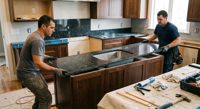Granite Installation in Napa, CA