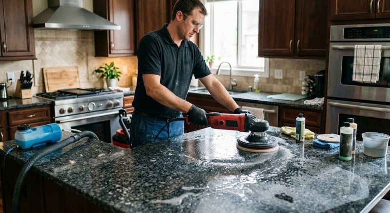 Granite Sealing Service in Roseville, CA