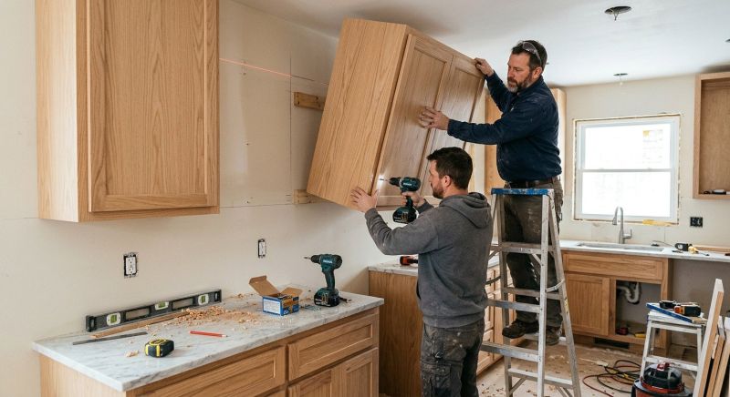 Kitchen Shelving Installation in Bloomington, IN