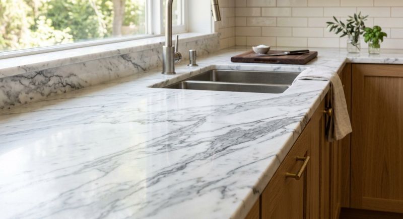 Marble Countertop Installation in Napa, CA