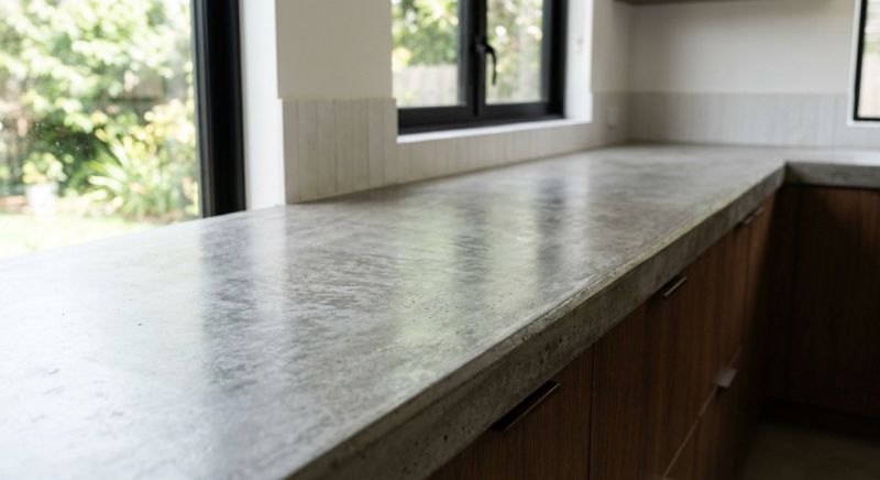 Poured Countertop Installation in Santa Rosa, CA