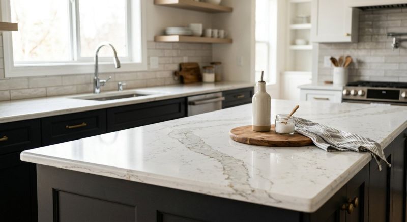 Quartz Countertop Installation in Lake County, IL
