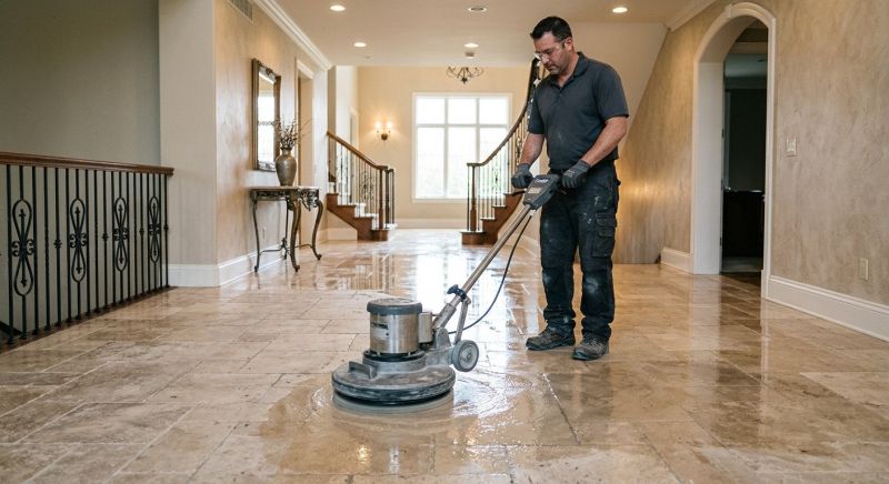 Terrazzo Polishing Service in Roseville, CA